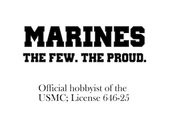 USMC Vinyl Decal: Marines Car Window Sticker