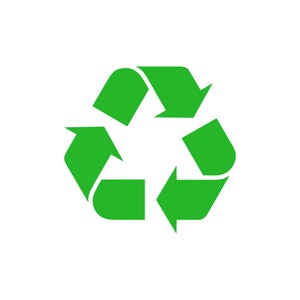 Recycle symbol vinyl decal, Recycle sticker, Recycle decal, Recycle Symbol Sticker, Recycle vinyl decal, Recycle car decal