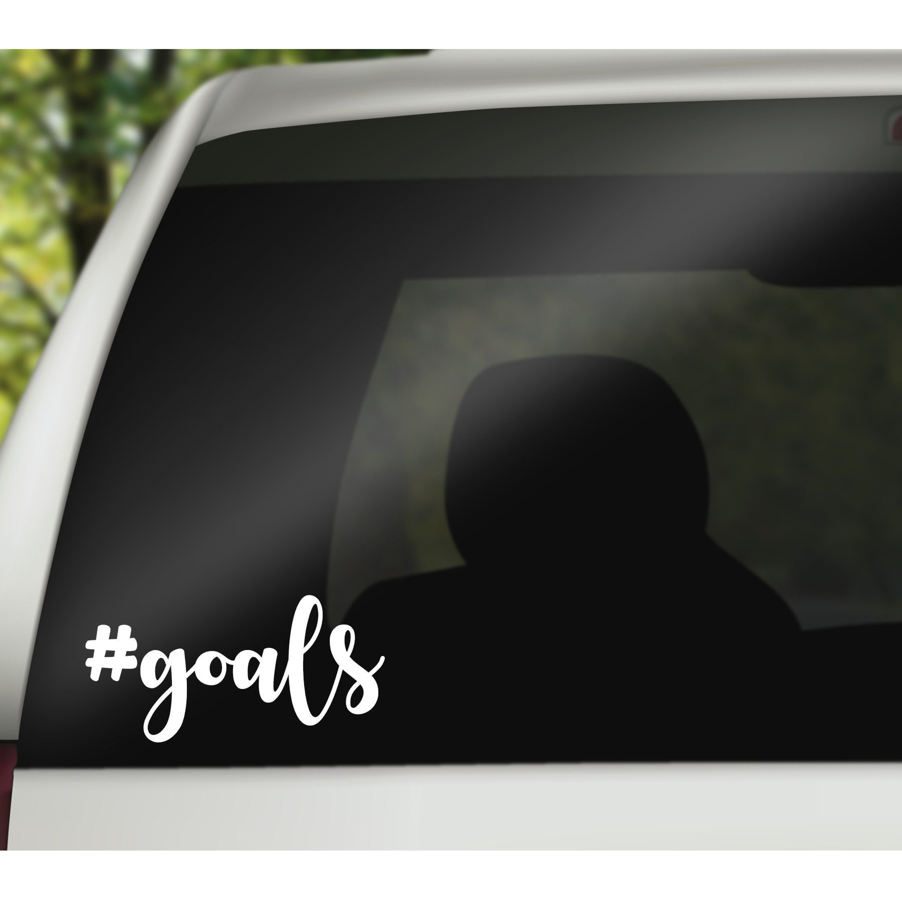 Hashtag Goals Vinyl Decal Hashtag goals Hashtag Goals Vinyl Etsy