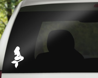 Mermaid window decal, Mermaid decal, car decal, Mermaid vinyl decal, decal, Mermaid,