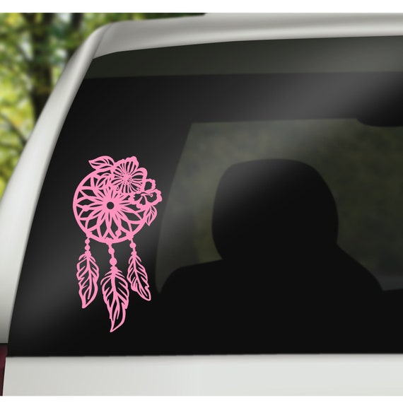 dream catcher car decal