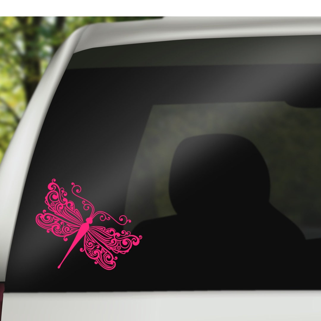 Dragonfly Decal, Dragonfly Car Decal, Dragonfly, Dragonfly Vinyl Decal