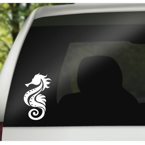 Seahorse Vinyl Decal, Seahorse window decal, Seahorse rear window sticker, Seahorse sticker, Ocean deacl, Seahorse vinyl sticker