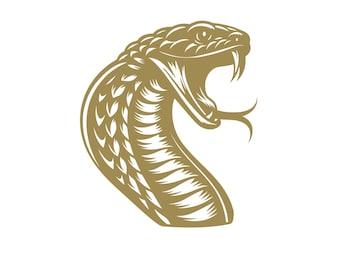 Vinylsticker cobrahoofd, cobrasticker, cobrahoofd, cobrahoofdsticker, cobrasticker, sticker slang, sticker slang, vinylsticker cobra, slang slang