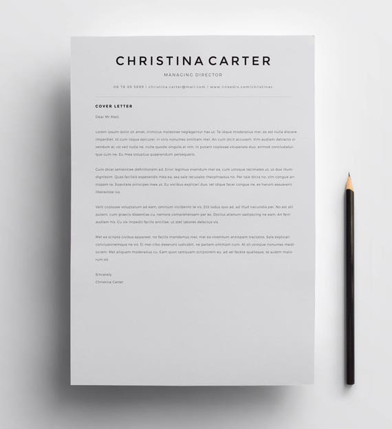 creative resume template minimalist resume resume modern resume cv template cv clean resume professional resume template for word resume modern