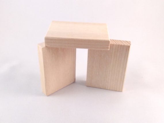 architectural wooden blocks