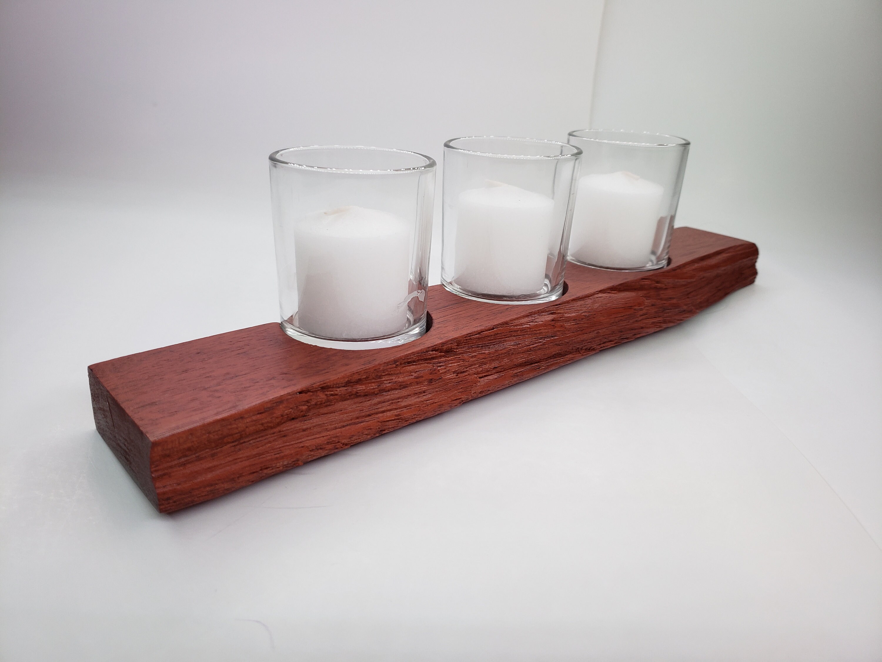Modern Candle Holder Flat Votive Holder Made from Reclaimed Etsy