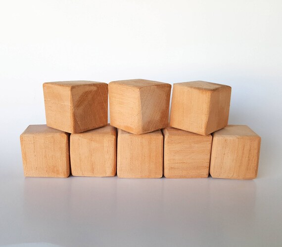 large wooden baby blocks