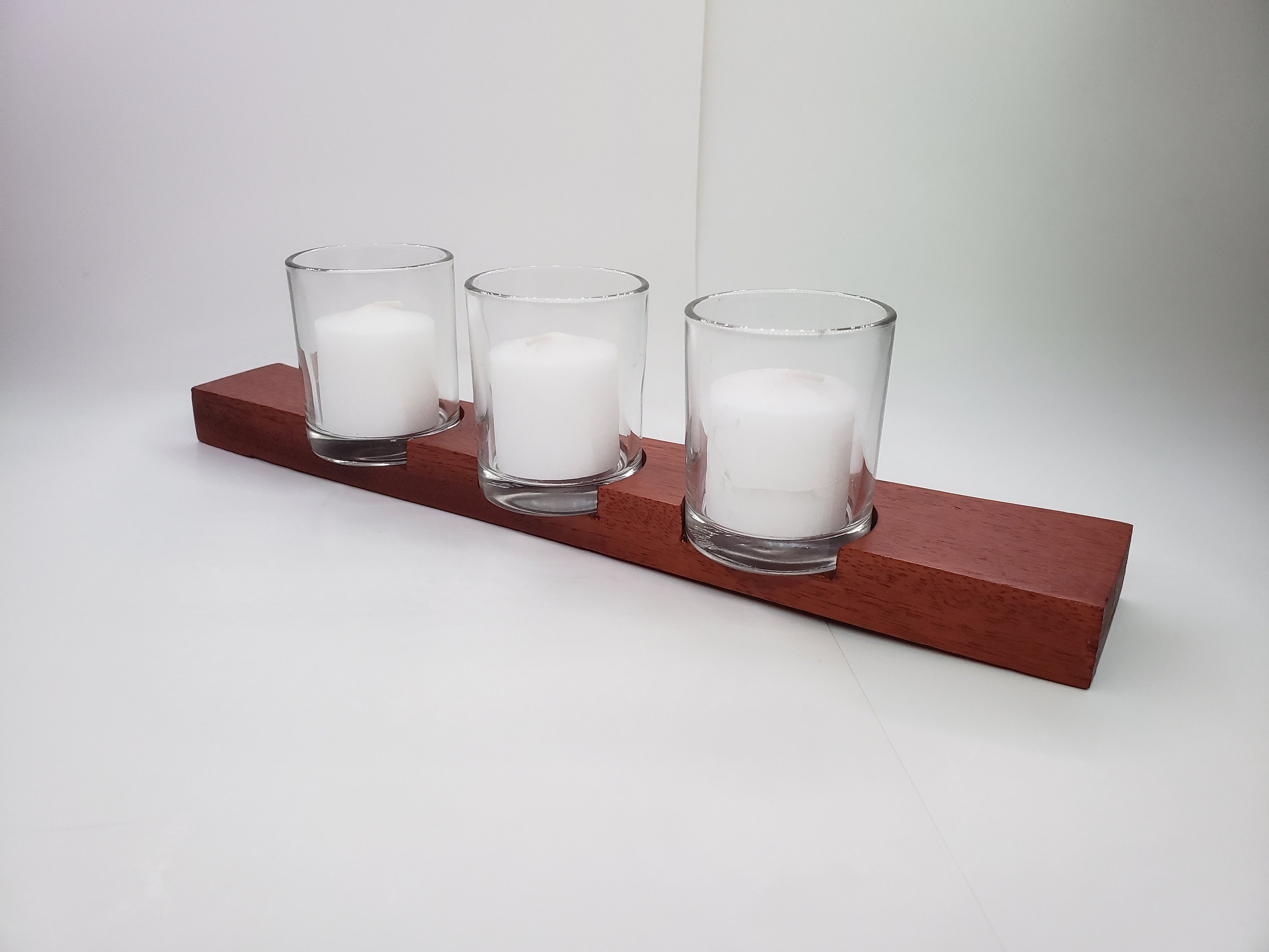 Modern Candle Holder Flat Votive Holder Made from Reclaimed Etsy