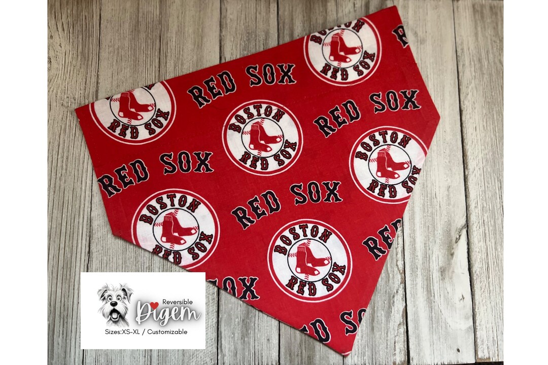 Personalized/reversible Dog Bandana, Over the Collar Bandana, Decorate