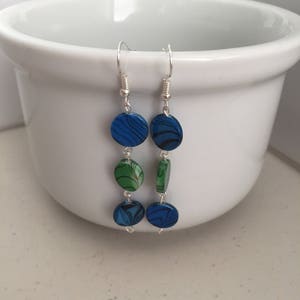 Sinple Seattle Seahawks Earrings