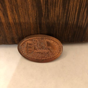 Palm Springs pressed penny pin