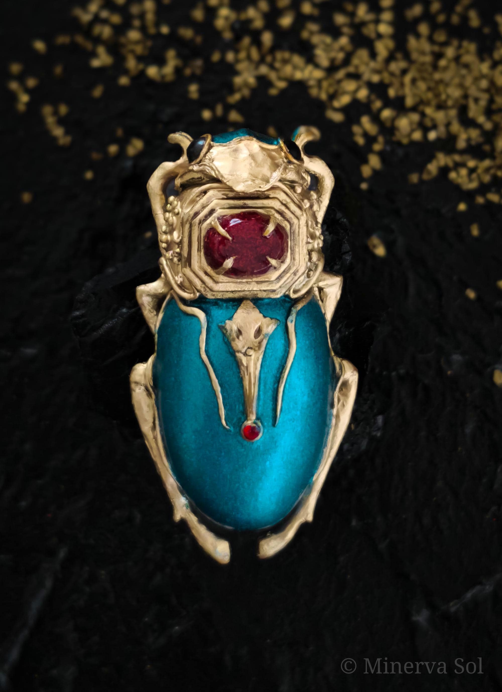 broche scarabée egyptien - Achat en ligne | Aliexpress