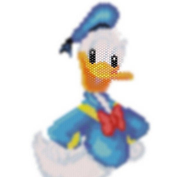 Diagram diagram pdf perle miyuki "Donald Duck" / PDF diagram diagram miyuki beads "Donald Duck"