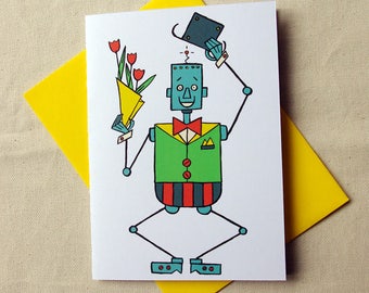 Greeting card - Robot