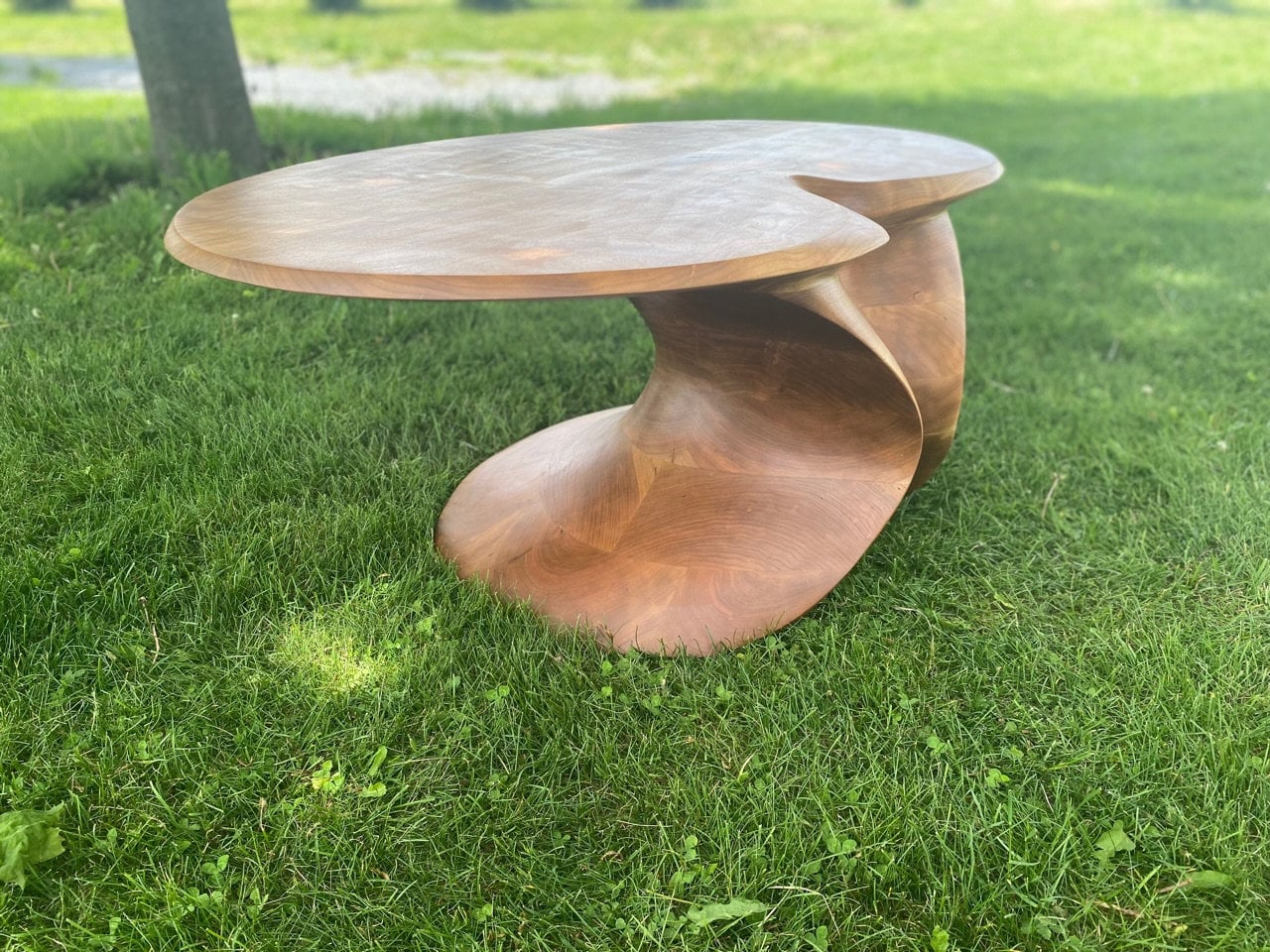 Cherry Sculptural Coffee Table - Etsy