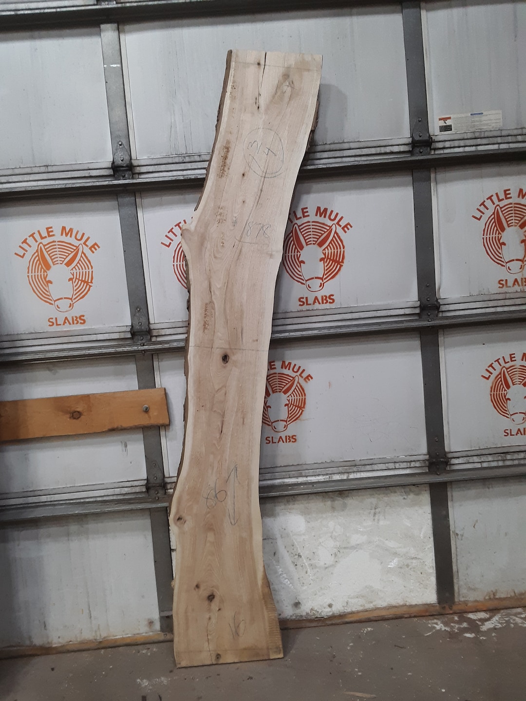 Butternut Rustic Ledge Live Edge Butternut Slab # 1878 - Etsy