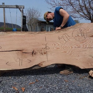 Red Oak Slab #771