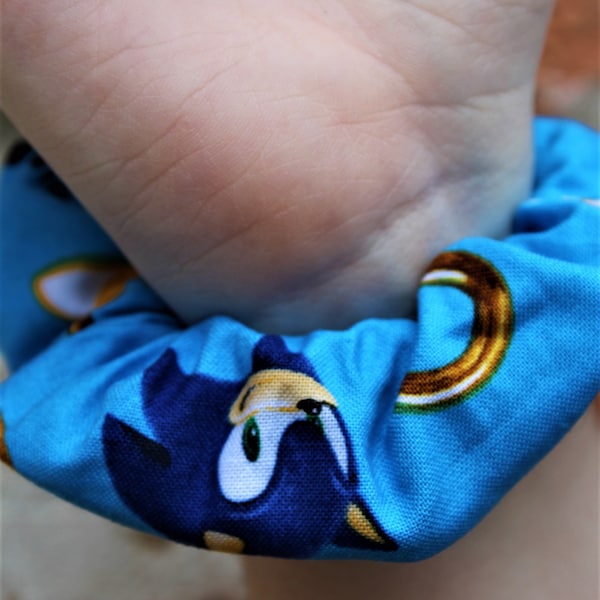 Blue Hedgehog Scrunchie / Video Games / Sonic Boom