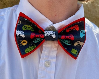 Gaming Controllers Bow Tie / Adult and Child Sizes