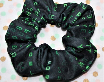 Computer Code Scrunchie / Morpheus / Neo / Binary