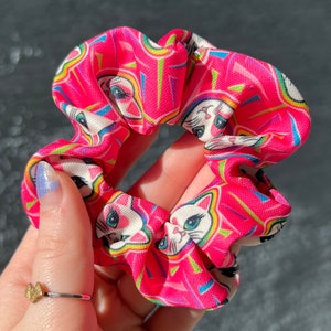 70’s Cats Scrunchie