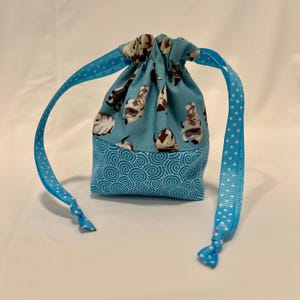 Sky Bison Draw String Bag / Dice Bag / Small Bag / Anime / Air Bending / Cartoon / Nostalgia