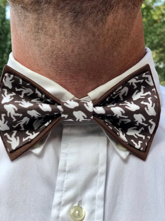 Bigfoot Bow Tie / Sasquatch / Adult and Child Sizes Etsy