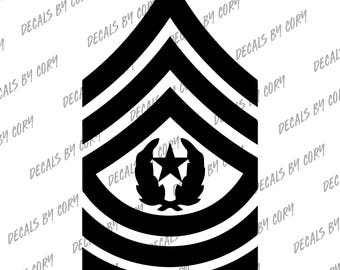 Sergeant major | Etsy