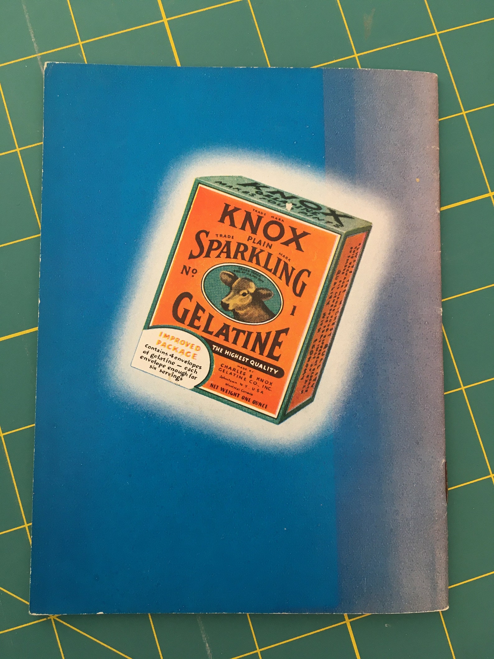 1939 Knox Gelatine Recipe Booklet Cookbook Etsy