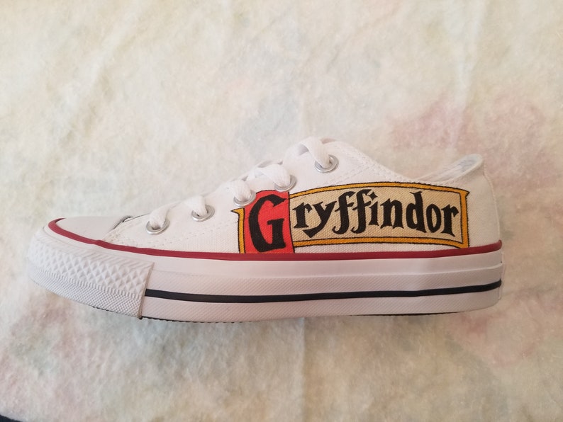 harry potter hand painted converse