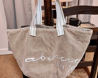 Girls Vintage Taupe Abercrombie Kids 2000's Tote Bag 19X19 - Etsy