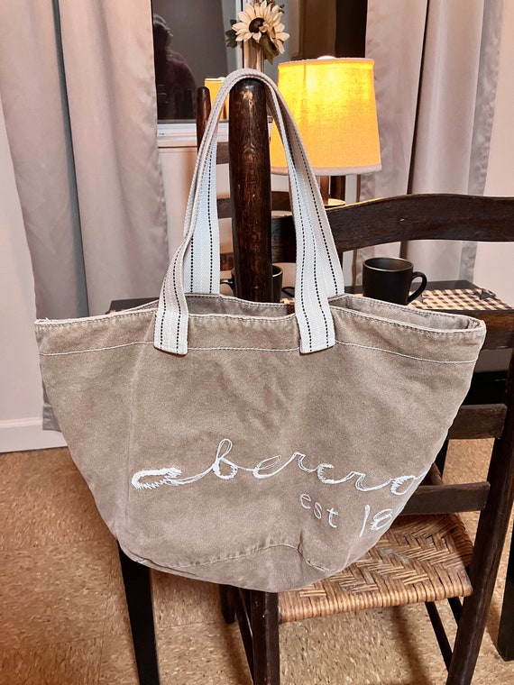 Girls Vintage Taupe Abercrombie Kids 2000s Tote Bag 19X19 Etsy