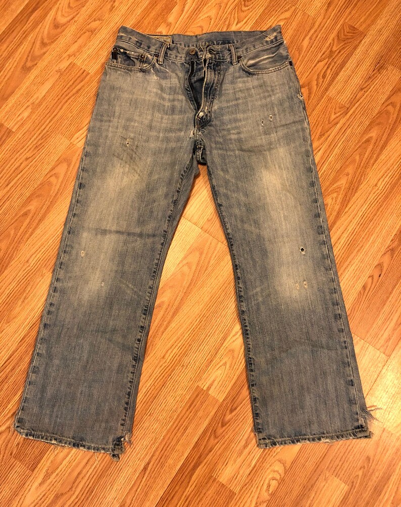 Mens Vintage Early 2000s Abercrombie & Fitch Bootcut Jeans Etsy