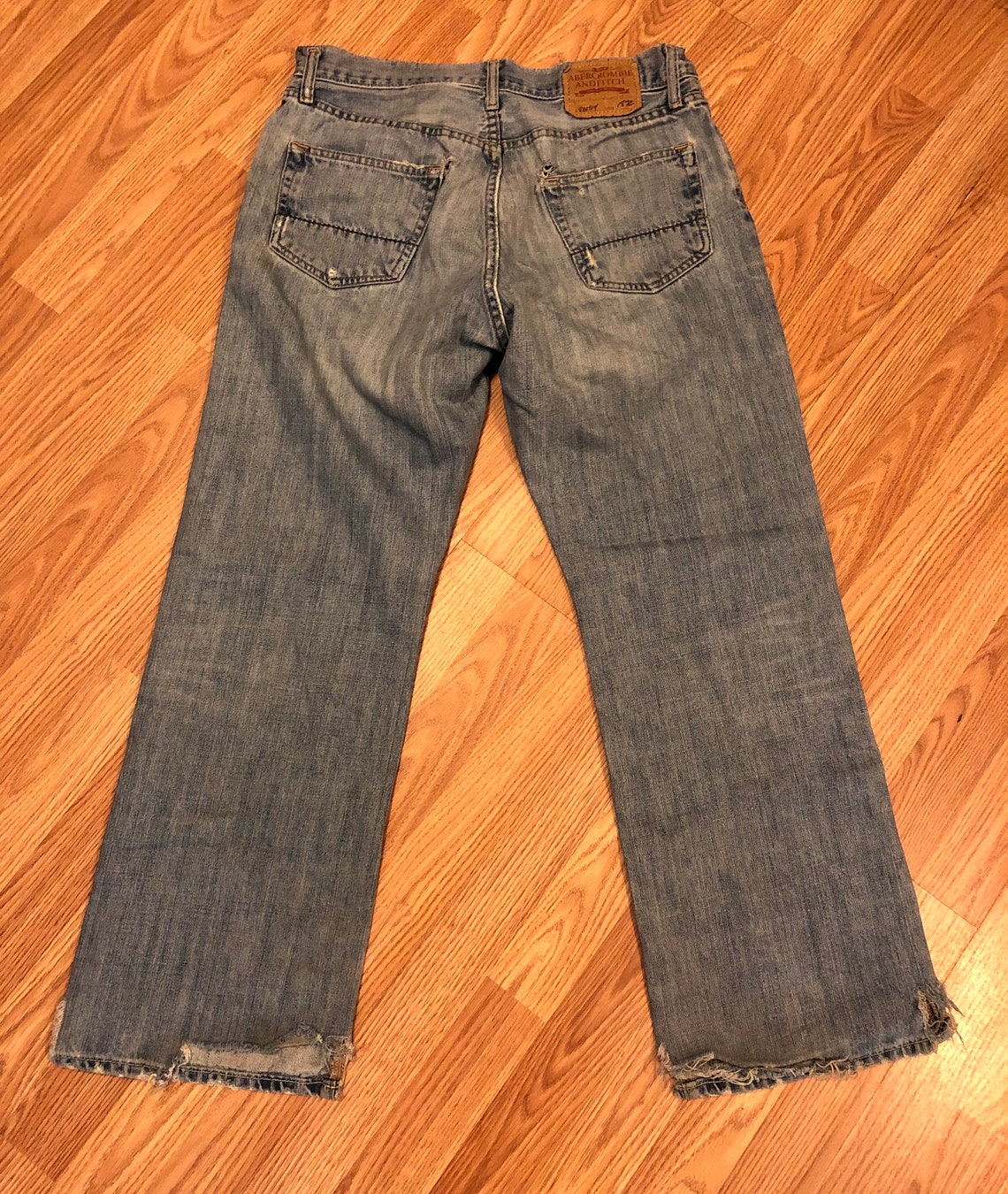 Mens Vintage Early 2000s Abercrombie & Fitch Bootcut Jeans Etsy