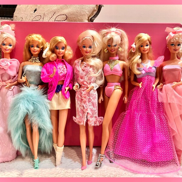 Stunning Vintage 1980’s Barbie Doll Collection