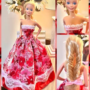 Beautiful Vintage 1984 Peaches ‘n Cream Barbie Doll Restyled