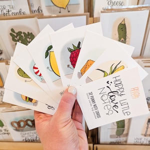 Messages Happy Little Love // Cartes de correspondance // Cartes de visite