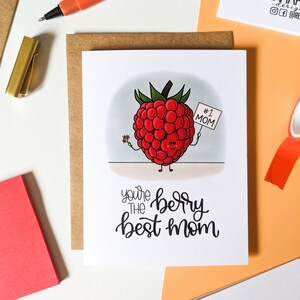 Tu es la meilleure maman des baies // Carte pour la fête des mères // Carte de voeux // Cartes pour chérubins / Cartes pour chérubins