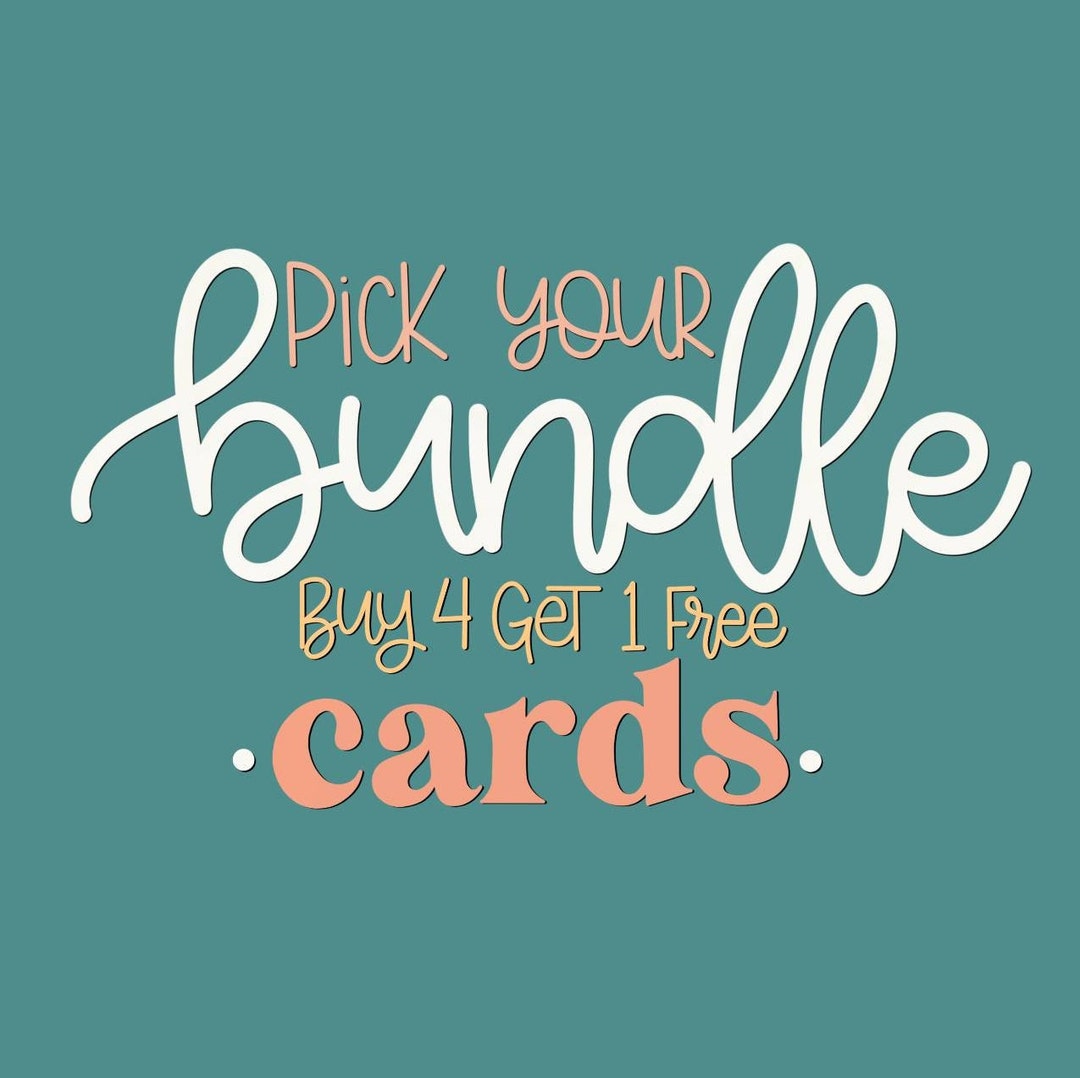 Pick Your Bundle Greeting Cards // Card Bundle // Greeting Card Pack