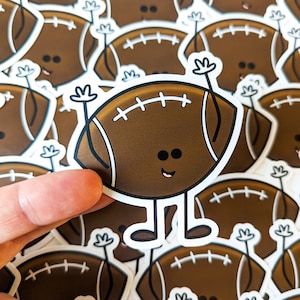 Floyd Football Sticker // Football Sticker // Waterproof Stickers // Laptop Decals // Waterbottle Stickers image 1