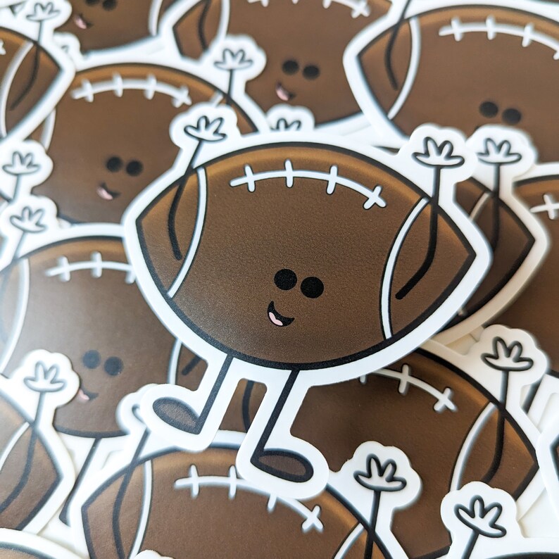 Floyd Football Sticker // Football Sticker // Waterproof Stickers // Laptop Decals // Waterbottle Stickers image 5
