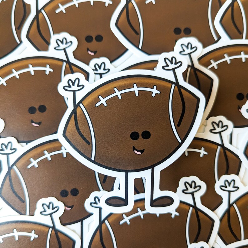 Floyd Football Sticker // Football Sticker // Waterproof Stickers // Laptop Decals // Waterbottle Stickers image 4