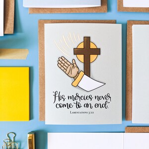 Première carte de réconciliation // Cartes de vœux catholiques