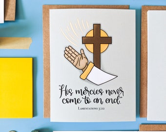 First Reconciliation Card // Catholic Greeting Cards