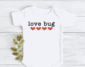 Love Bug Onesie | Valentines Day | Love Onesie