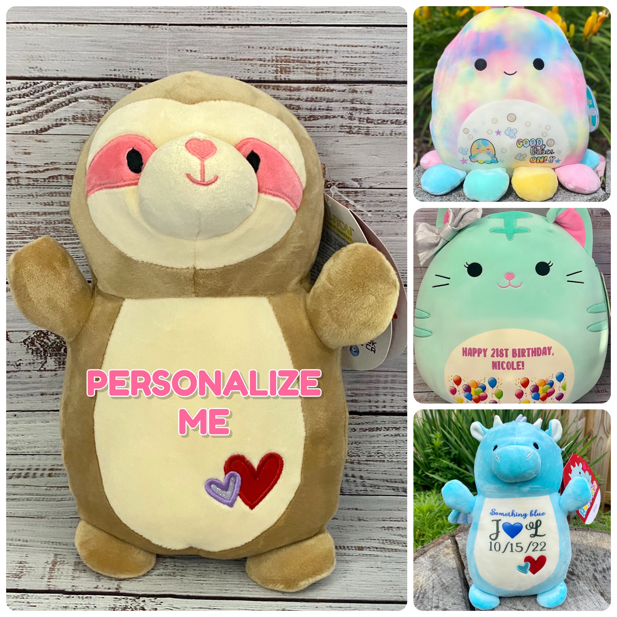 [Letter3 5] Squishmallow Hug Mees 26 Inch - xe2i4zx