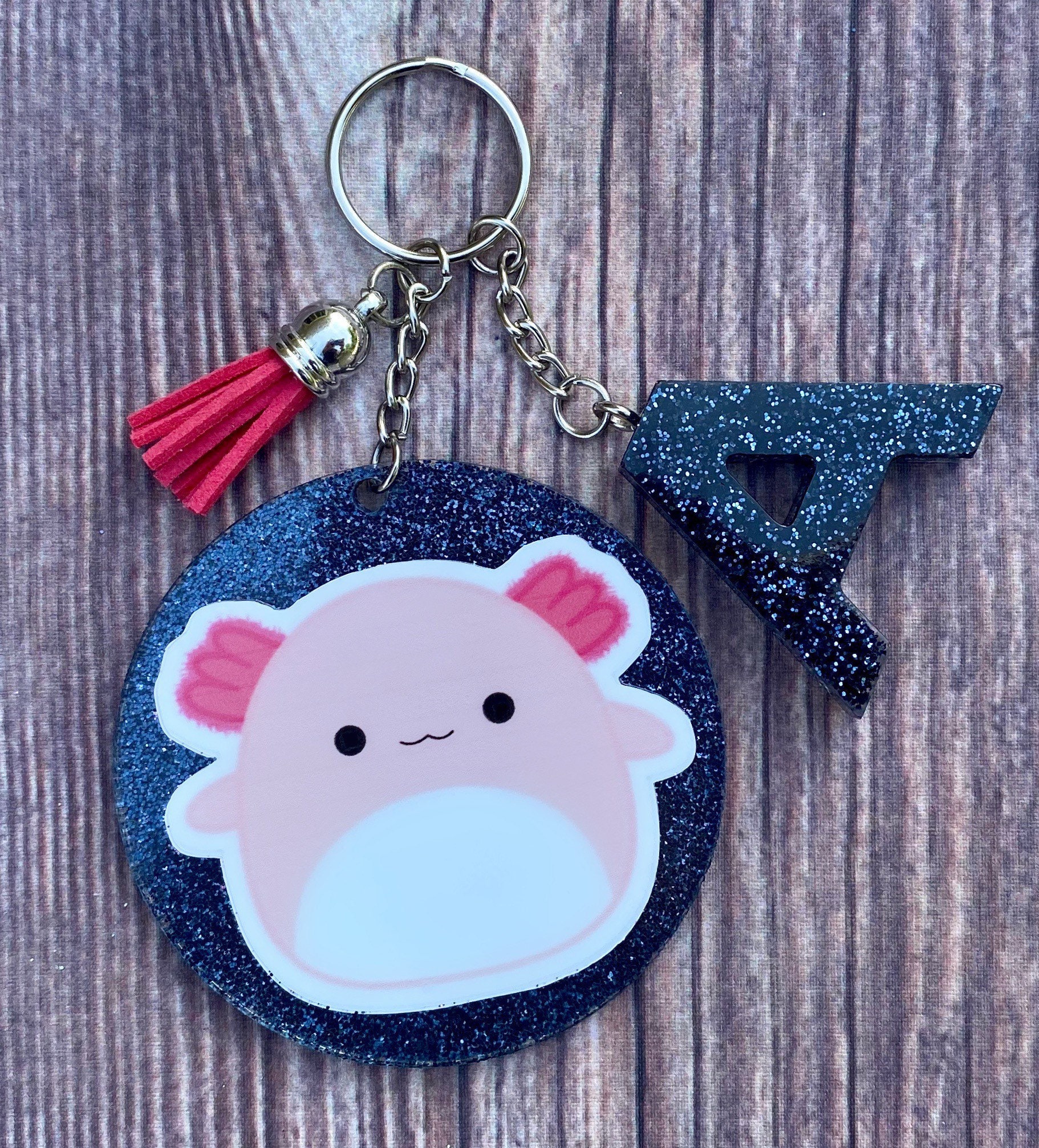 Squishmallow Inspired Keychain Set Custom Squishmallow Etsy
