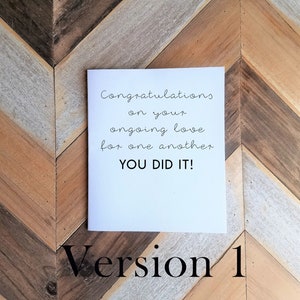 Anniversary Card David Rose