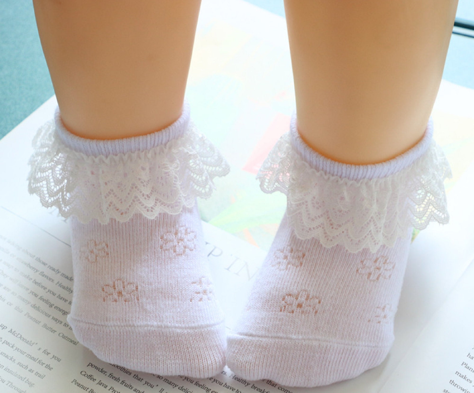 Looching 5 Pack Toddler Baby Girls Ruffle Socks Kenya